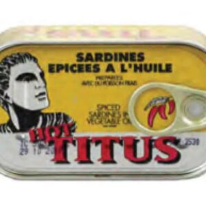 Sardines Titus with Chilli – 3 Boxes