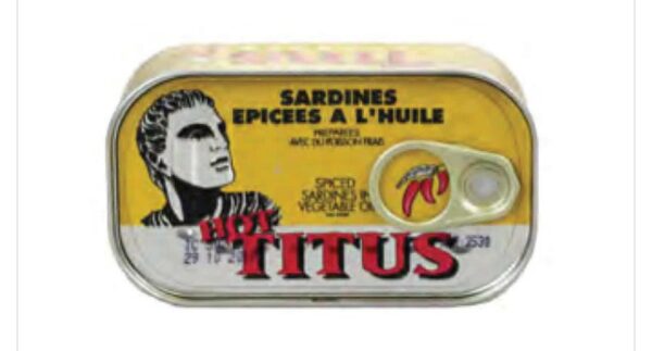 Sardines Titus with Chilli – 3 Boxes