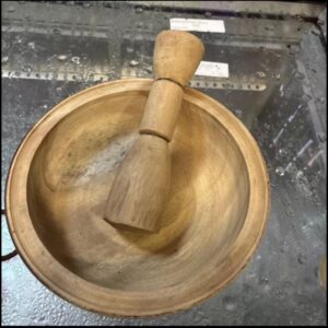 Traditional Fufu Mortar