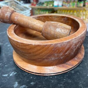 Traditional Mortar and Pestle Set