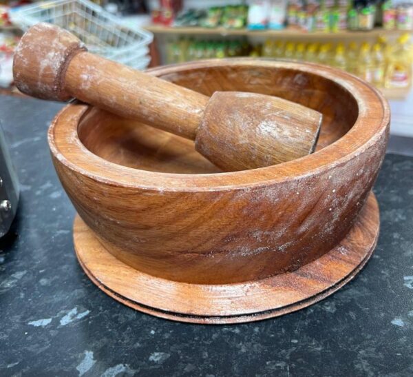Traditional Mortar and Pestle Set